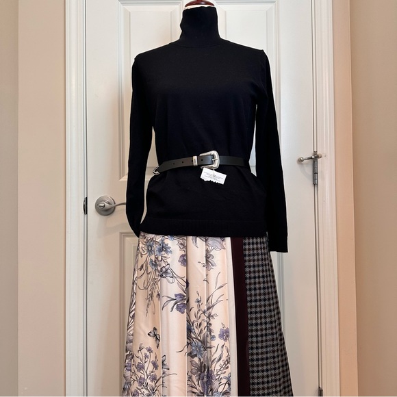 NewSeason Weekend Max Mara Silk  and Wool Polo-Neck Sweater Sz:S Fall/Winter - Picture 6 of 15